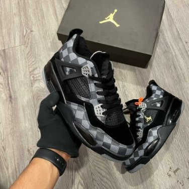 Air  4 Monogram Black