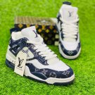 Air  4 Monogram Navy