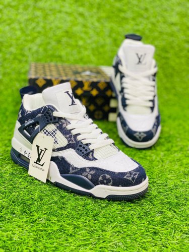 Air  4 Monogram Navy