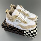 Air  4 Monogram White Khaki