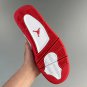 Air  4 Monogram White Red