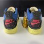 Air  4 Off NoirBrigade Blue-Dark Smoke Grey-Light Fusion Red For