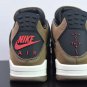 Air  4 Olive Grey Black