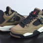 Air  4 Olive Grey Black