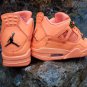 Air  4 Orange Metallic Gold