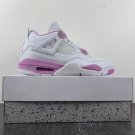 Air  4 Oreo White Pink