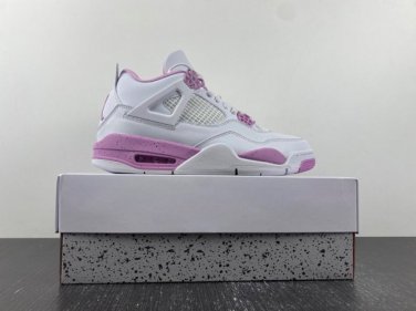 Air  4 Oreo White Pink