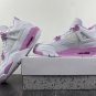 Air  4 Oreo White Pink