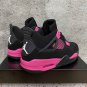 Air  4 Pink Thunder Black Pink Noir Rose