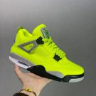 Air  4 Plush Fluorescent Yellow x Tagz