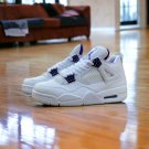 Air  4 Retro  Metallic Purple WhiteMetallic Silver-Court Purple