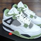 Air  4 Retro ' SEAFOAM ' Oil Green Dark Ash Grey