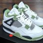 Air  4 Retro ' SEAFOAM ' Oil Green Dark Ash Grey