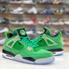 Air  4 Retro  Wahlburgers  AJ4 Green Black
