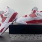 Air  4 Retro &acirc;��Alternate 89&acirc;�� WhiteBlack-Gym Red