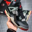 Air  4 Retro Bred X Off White Black