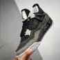 Air  4 Retro Fear Pack Black Grey