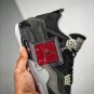 Air  4 Retro Fear Pack Black Grey