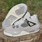 Air  4 Retro Frozen Moments White Grey