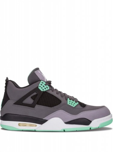 Air  4 Retro Green Glow sneakers
