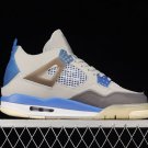 Air  4 Retro Grey Royal Blue White