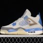 Air  4 Retro Grey Royal Blue White