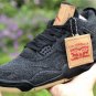 Air  4 Retro Levi's Black