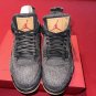 Air  4 Retro Levi's Black (Blank Tag)