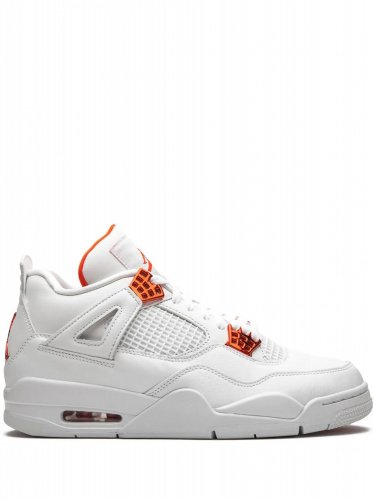 Air  4 Retro Metallic Pack - Orange sneakers