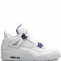 Air  4 Retro Metallic Pack - Purple sneakers