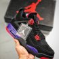 Air  4 Retro NRG Raptors - Drake Signature 2019 Black Purple Suede