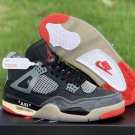 Air  4 Retro Off White Bred