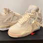 Air  4 Retro Off-White x Sail CV9388-100