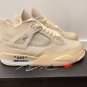 Air  4 Retro Off-White x Sail CV9388-100