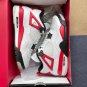 Air  4 Retro OG Red Cement Black DH6927-161 VNDS WORN 2