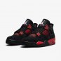Air  4 Retro 'Red Thunder' Black Multi Color