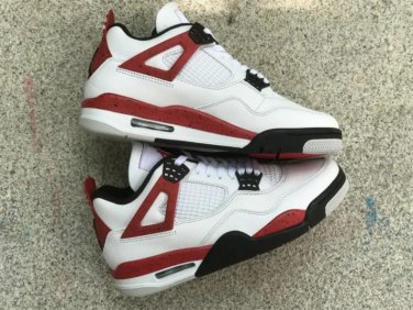 Air  4 Retro RedWhiteBlack