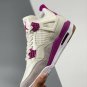 Air  4 Retro SB White Purple