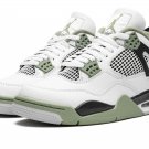 Air  4 RETRO Seafoam  Oil Green