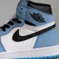 1 Retro High White University Blue Black