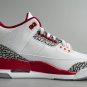 3 Retro Cardinal Red