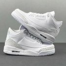 3 Retro Pure White