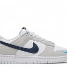 Dunk Low Mini Swoosh Football Grey Midnight Navy