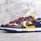 Dunk Low Off-White University Gold Midnight Navy