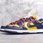Dunk Low Off-White University Gold Midnight Navy