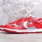 Dunk Low Off-White University Red(1)