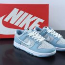 Dunk Low Retro Fleece Swoosh Worn Blue