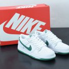 Dunk Low White Green Noise