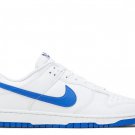 Dunk Low White Hyper Royal