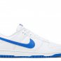 Dunk Low White Hyper Royal